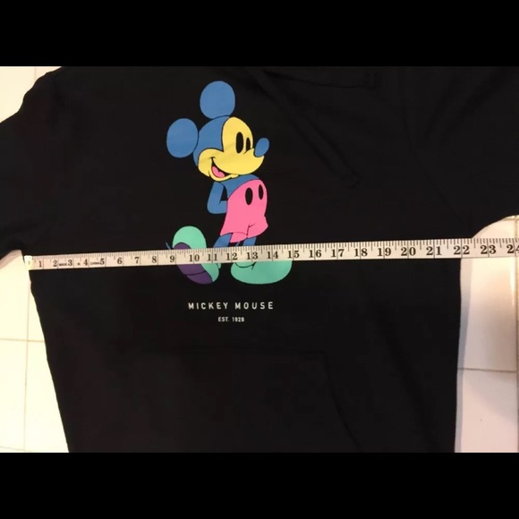 NWT Neff Disney Men’s M Black Mickey Mouse Hoodie - Picture 7 of 8